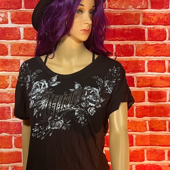 Affliction Women’s T-Shirt - Picture 7 of 12